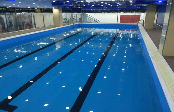 河南邓州水立方健身拆装式游泳池工程案例