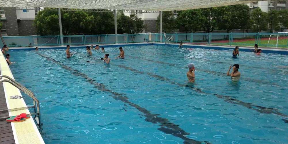 广州游泳馆拆装游泳池案例